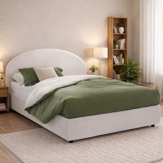 Letto Matrimoniale Alastorn, Letto Matrimoniale Contenitore Made in Italy, Bianco