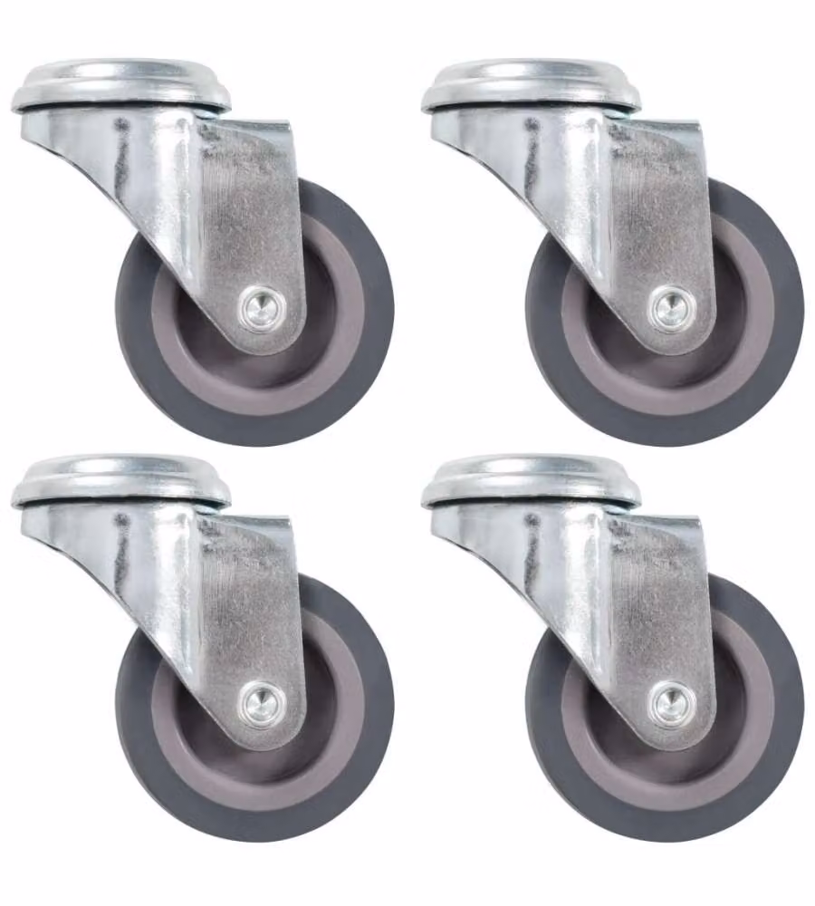 Ruote Girevoli con Foro per Bullone 16 pz 50 mm 277843