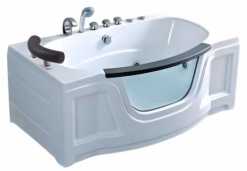 Massage Badewanne Whirlpool Spa Whirlwanne Hydromassagewanne 152x85 cm