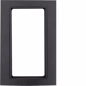 Berker 13093005 Cornice con ampio foro in alluminio, nero/antracite Berker B.3