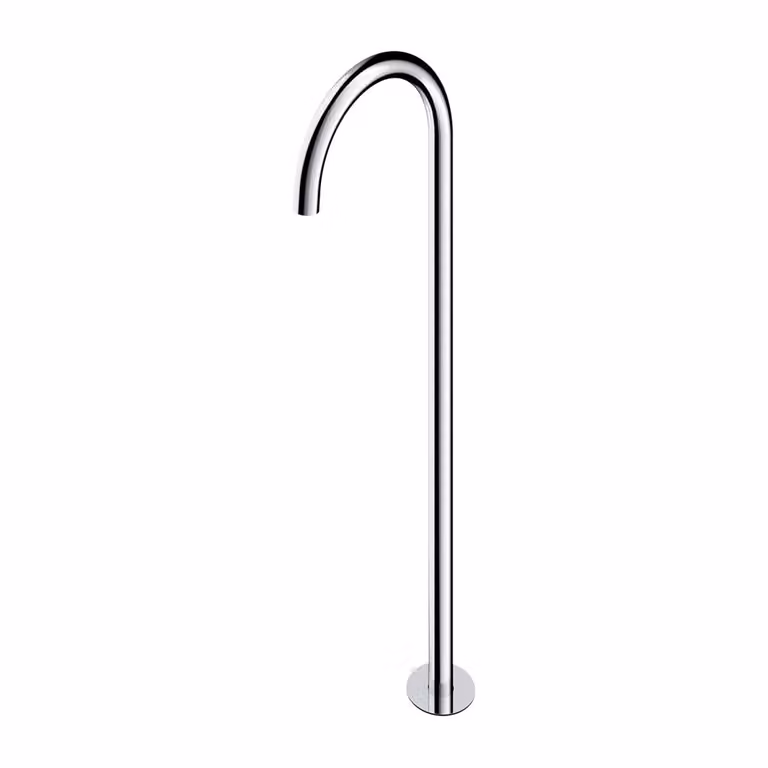 Omnires Y WWYCR, rubinetto per vasca da bagno a colonna, cromato