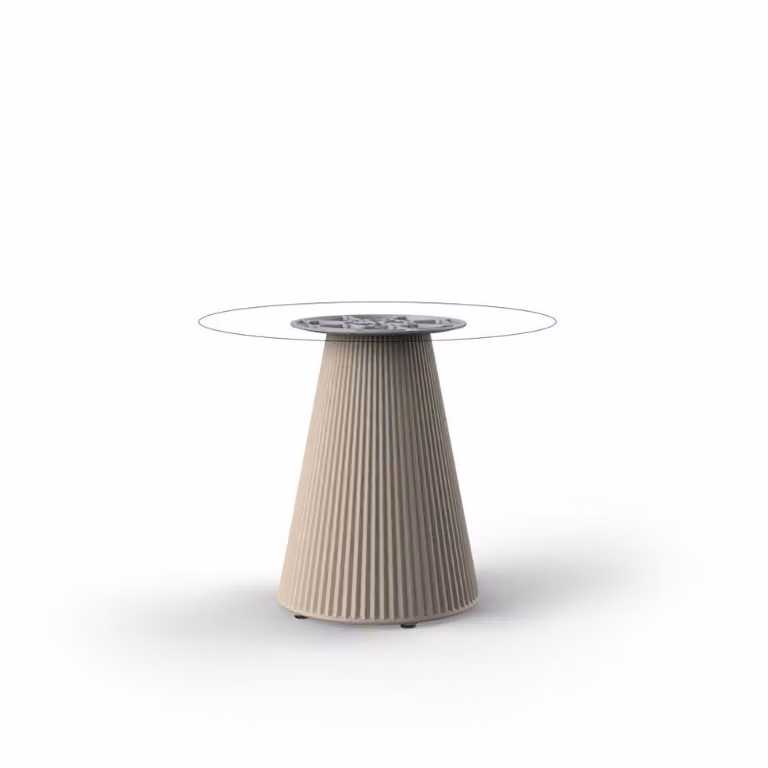 Base tavolo Gatsby Vondom rotonda Ø35xH50cm