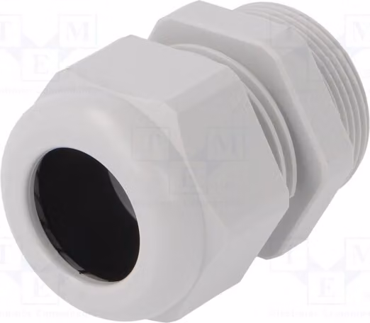 1 x Raccordo per cavo, grigio, 1,5, codice prodotto 1.219.3200.50 n, grado di protezione IP68, materiale: M32