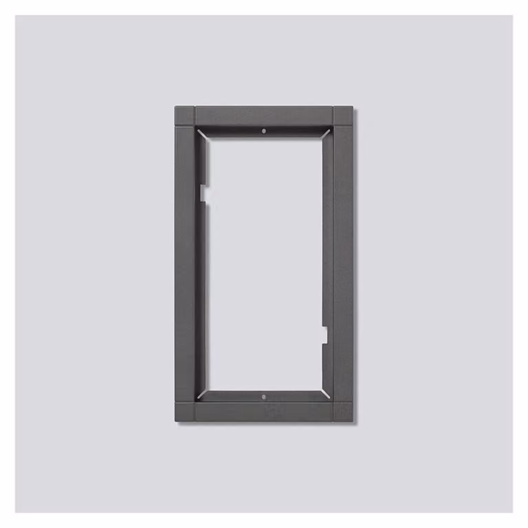 S. SIEDLE & SÖHNE SIED Cornice combinata KR611-2/1-0DG Mica grigio scuro 038732