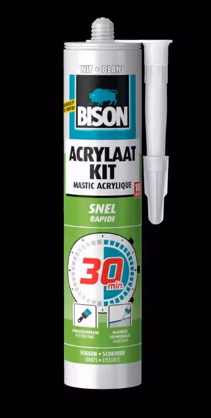 Sigillante acrilico Bison 30 minuti 310 ml bianco