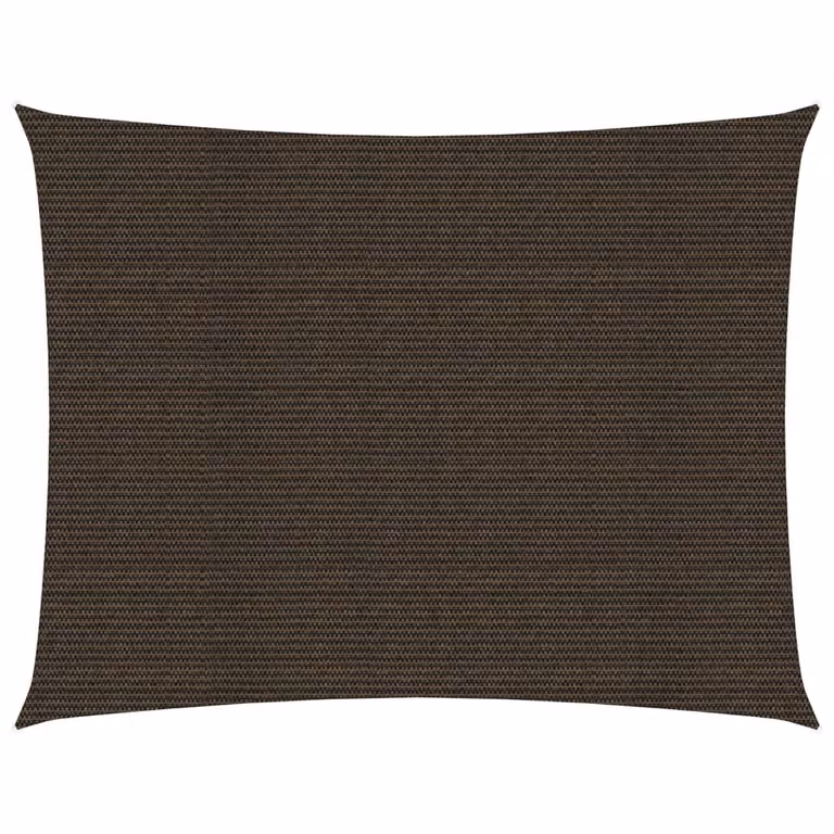 The Living Store Tenda da sole 160 g/m² Marrone 2,5x4,5 m HDPE