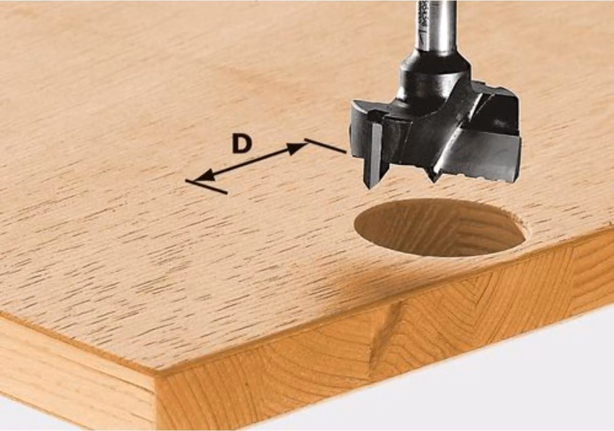 Punta per ferramenta Festool HW con gambo da 8 mm HW S8 D30 | 491075