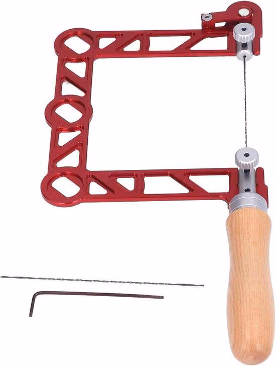 Sega a mano per la lavorazione del legno, della plastica, della gomma e dei metalli teneri (4 pollici)