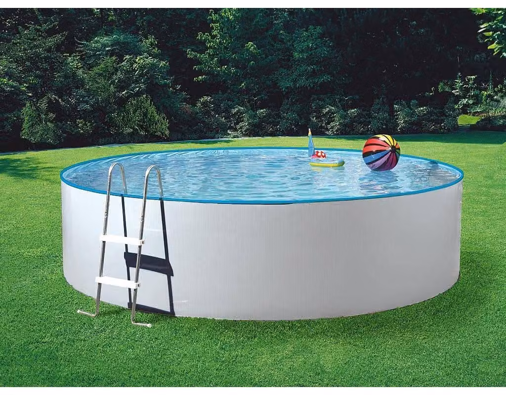 Set piscina myPOOL Splash con impianto di filtrazione a sabbia - Ø 3,60 x 0,90 m - Taglia 2