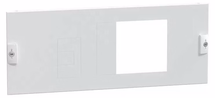 Schneider Electric PrismaSeT-P, pannello frontale, ComPacT NSX/NSX Vigi400-630 a 3 poli, orizzontale, larghezza = 650 mm, altezza = 4 moduli LVS03643