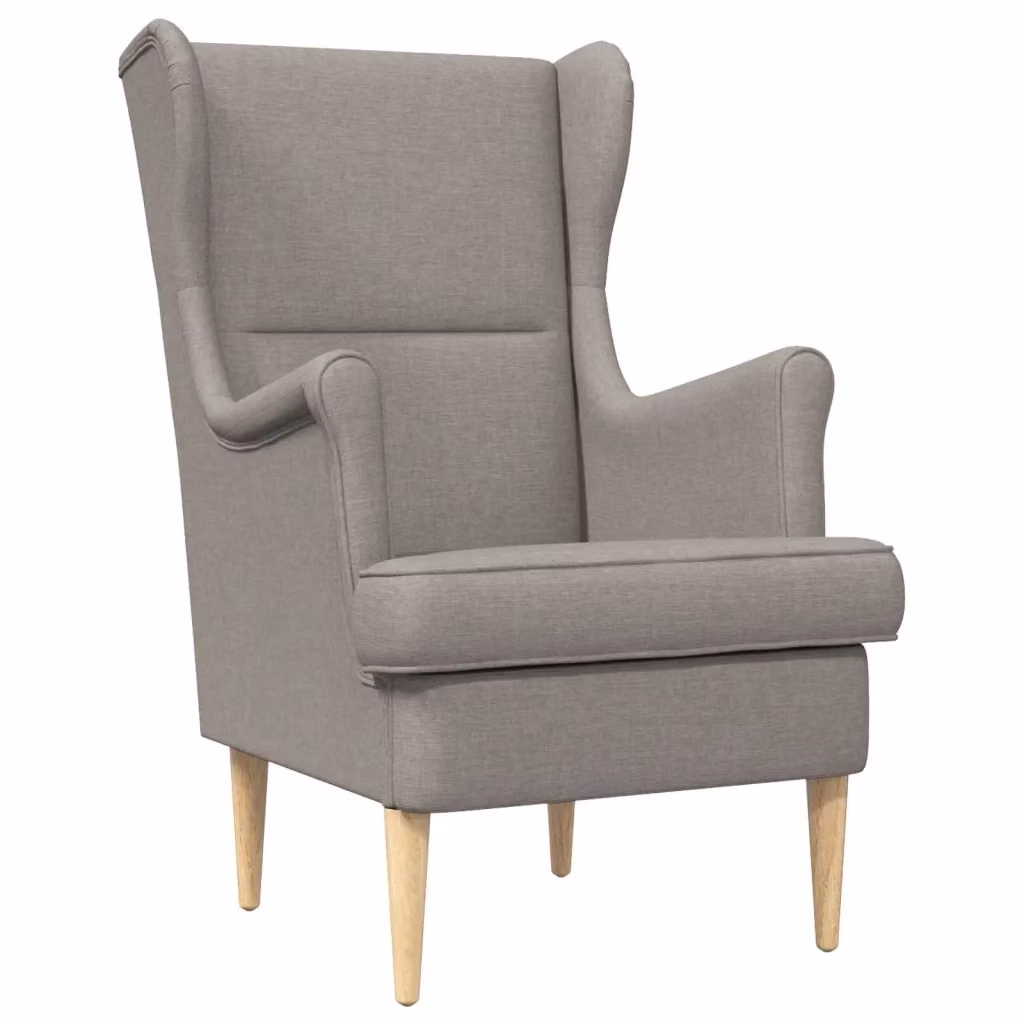 Divano Sedia-Poltrona Talpa in Tessuto Beige o Grigio con Braccioli e Design Moderno – 2