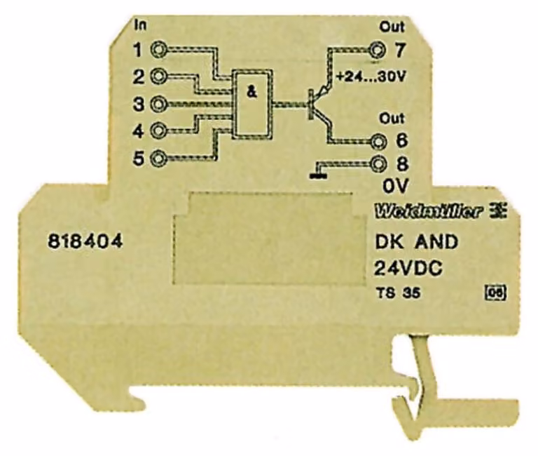 Porta Weidmüller DK AND 35 24VDC