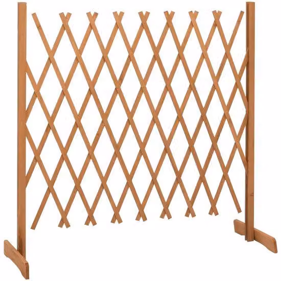 Portaviti in legno di abete massiccio - 180x100 cm - Marron-arancio - Flessibile