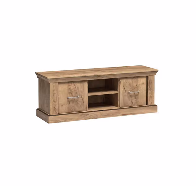 Tavolino per TV AILISH - rovere kraft dorato