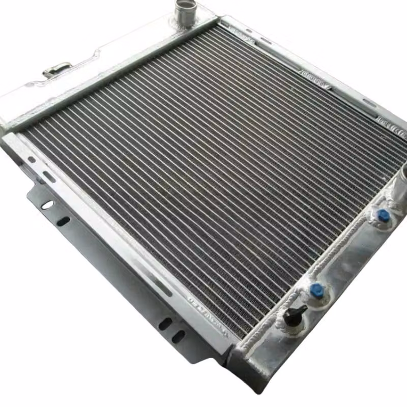 Radiatore - Alluminio, 3 file - 420x430x56 mm - 12 kg - Adatto per motori V8