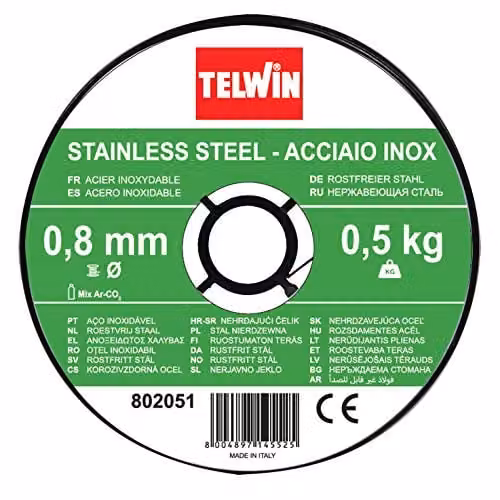 Bobina di filo in acciaio inox 0,8 mm