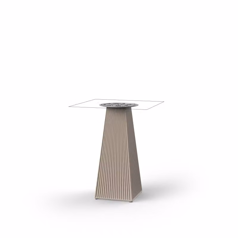 Base tavolo Gatsby Vondom quadrata 30x30x73cm