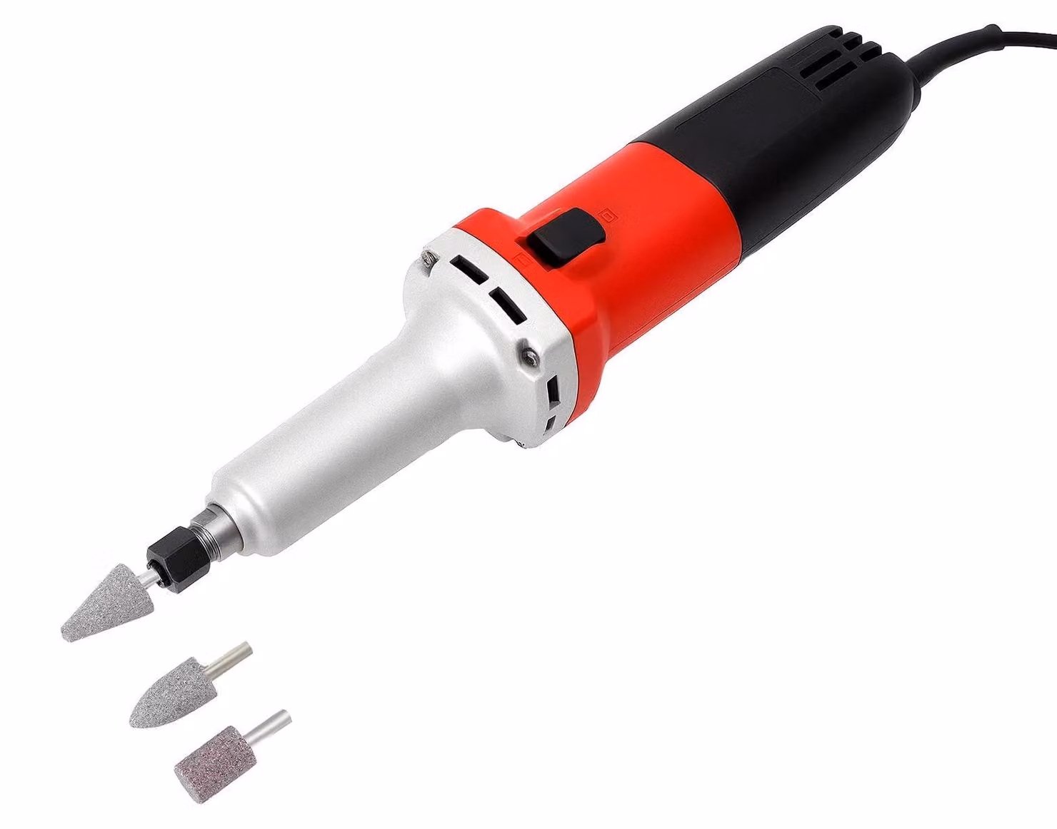 Smerigliatrice diritta - 600 W - 6 mm - 27000 giri/min - Con avviamento morbido