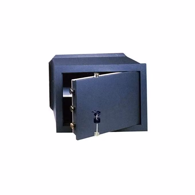 Cassaforte da muro Cisa con serratura meccanica a chiave in acciaio Grigio Scuro L/P/H: 36 x 24 x 15 cm – 2
