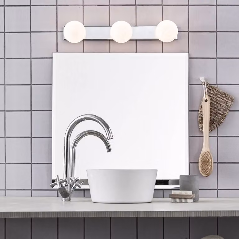 Markslöjd Applique da parete Mini, dimmerabile, Cromo / Argento, Bagno, Metallo, Moderno, Applique