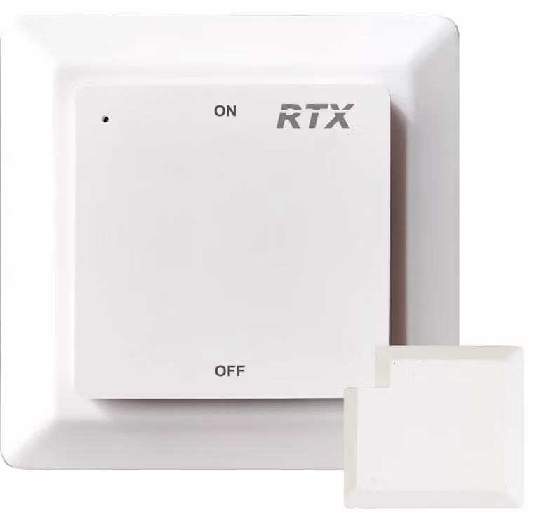 Telecomando wireless a 2,4 GHz, con pulsante meccanico