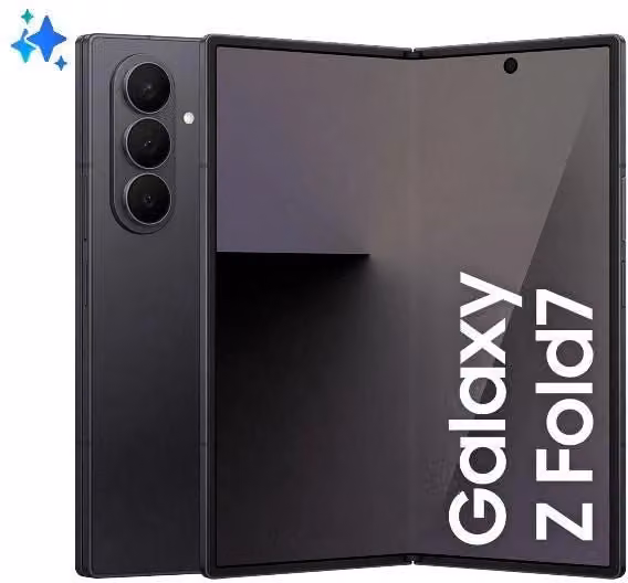 Samsung galaxy z fold7 smartphone ai, ram 12gb, 512gb, display 6,5"/8", camera 200mp, batteria a lunga durata, jetblack - 8806097424987