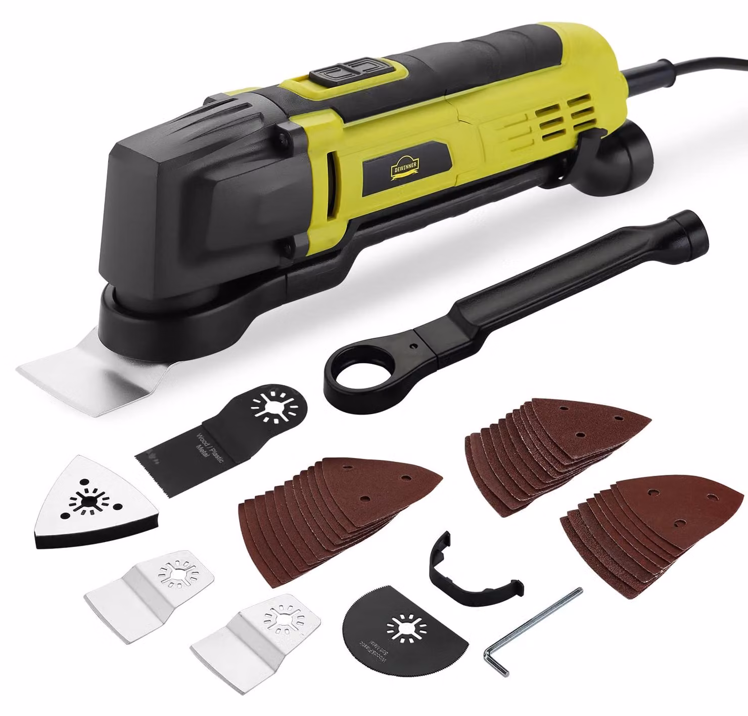 Utensile multifunzione oscillante da 300 W - 6 velocità - Compatto