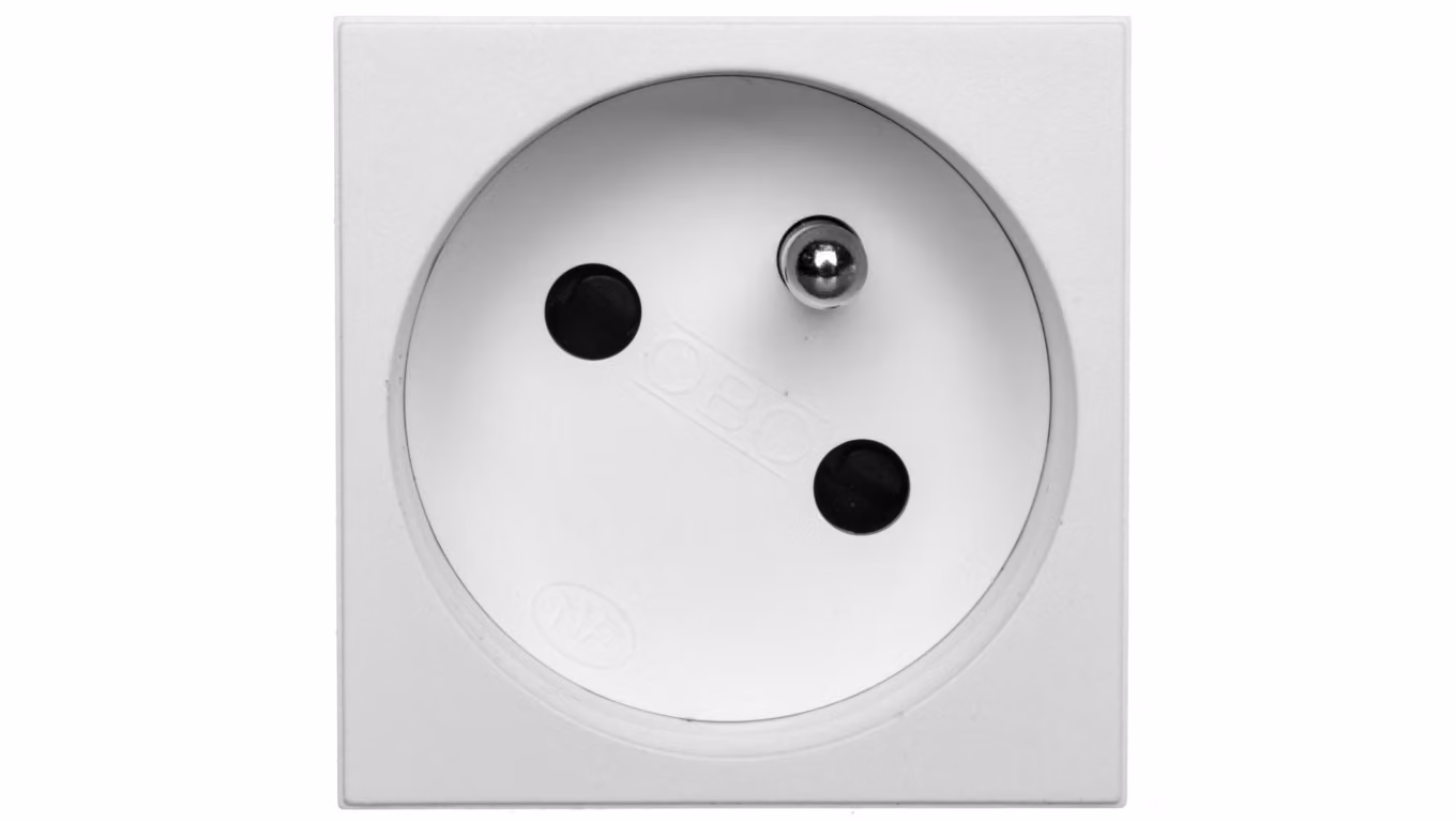 Presa M45 singola c/u 16A bianco STD-F3 RW1 6120222