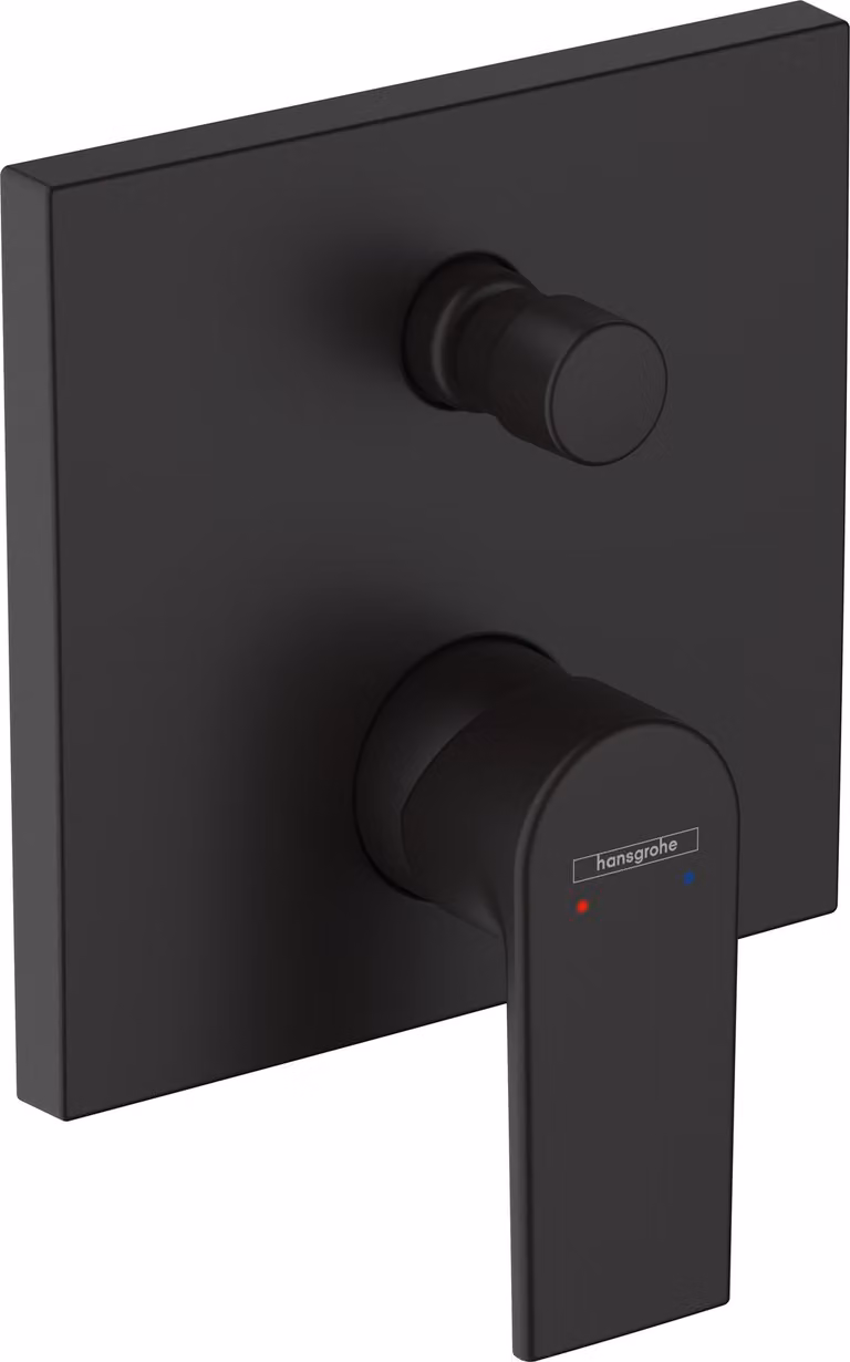 hansgrohe Vernis Shape Mitigeur monocommandé encastré pour bain avec combiné de sécurité intégré, 71469670, 71469670