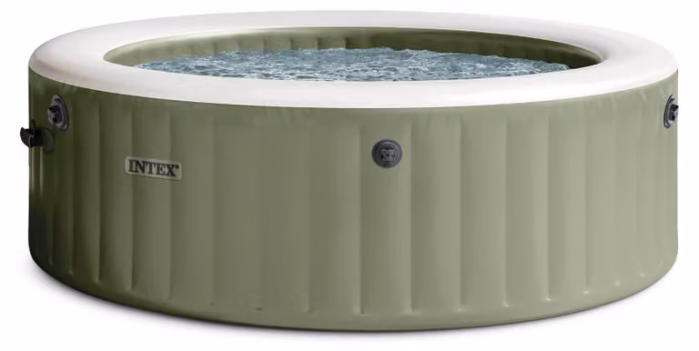 INTEX Vasca idromassaggio PureSPA Bubble Massage rotonda 216x71 cm, gonfiabile, per 6 persone