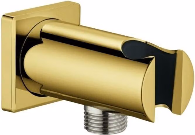 Gomito di uscita a parete Grohe Rainshower 1/2", con soffione, rosone angolare, C sunr