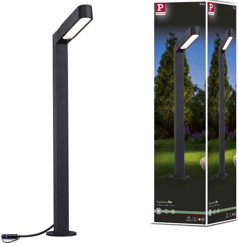 Paulmann Plug & Shine LED Dissuasore luminoso Ito Luce singola Allineamento verticale