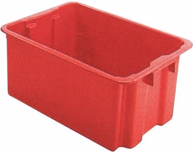 LA-KA-PE Contenitore girevole impilabile PP rosso - LB65/45 RED