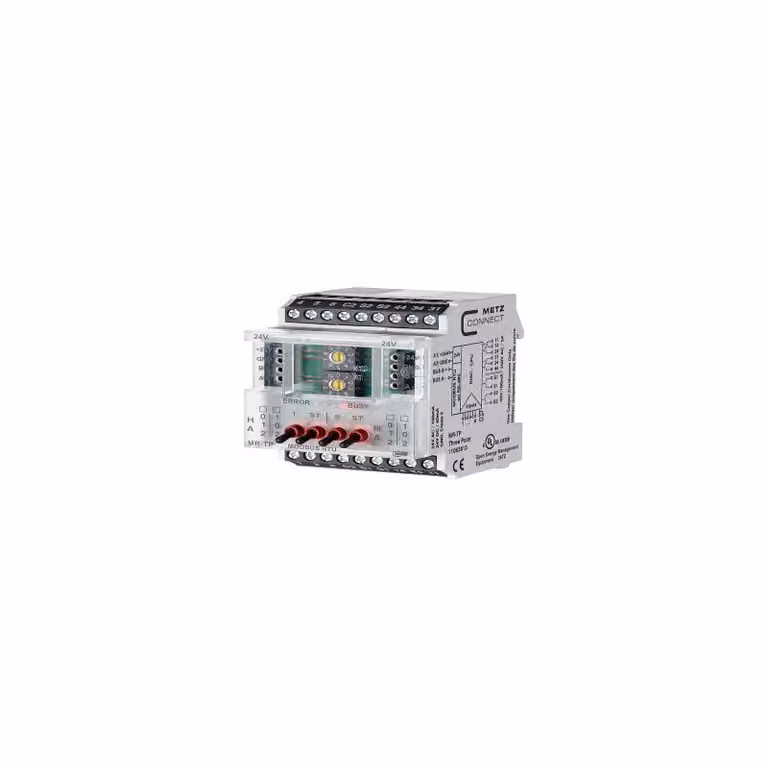 METZ CONNECT MR-TP Modbus RTU, digitale, uscita, 6 canali, canale relè, 2 canali, RS-485
