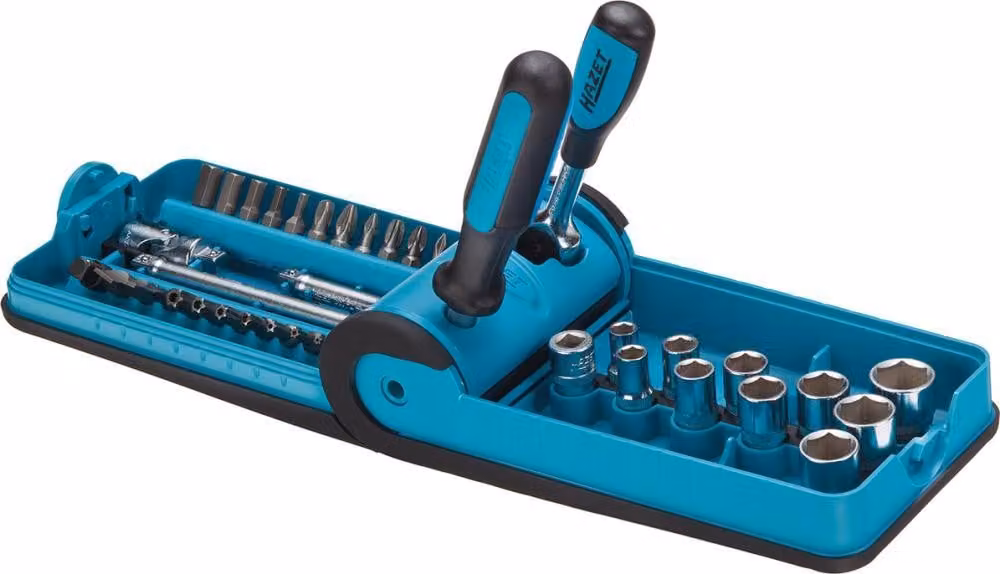 Set di chiavi a bussola e punte Hazet _Smart Case_ 856-1 - Esagono cavo 6,3 mm (1/4 di pollice | 856-1)