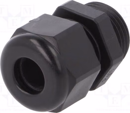 5 connettori a vite IP68, colore nero, codice prodotto: 1.209.1101.14, materiale: [specificare il materiale]