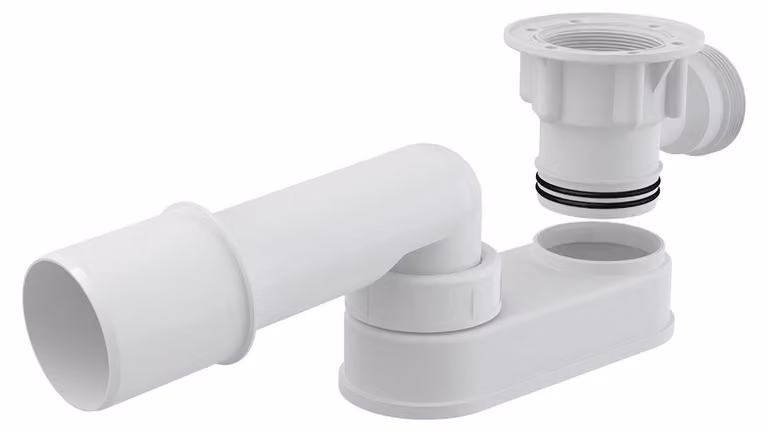 Sifone Alcadrain piatto G 6/4" × DN 40/50