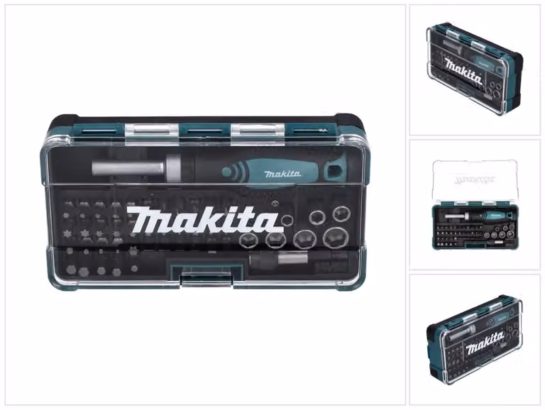 Makita B-36170 Set di cricchetti e punte 47 pezzi