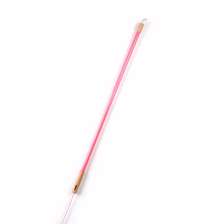 SELETTI Lampada da terra di design Linea, Violetto / Fucsia / Rosa, Soggiorno / Sala da pranzo, Vetro, Design, Lampada da terra