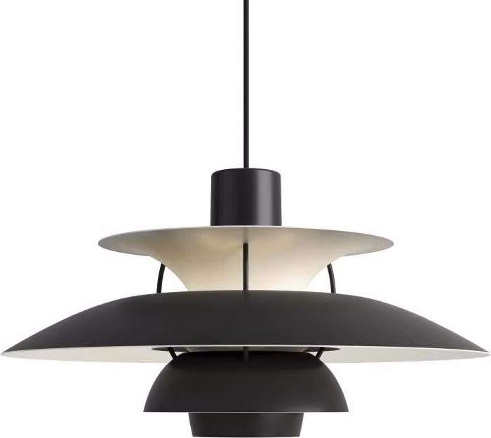 Louis Poulsen 5741104626, E27, IP20, nero