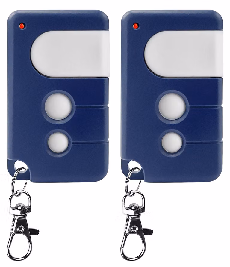 Telecomando per porta garage, frequenza 433,92 MHz - confezione da 2 pezzi