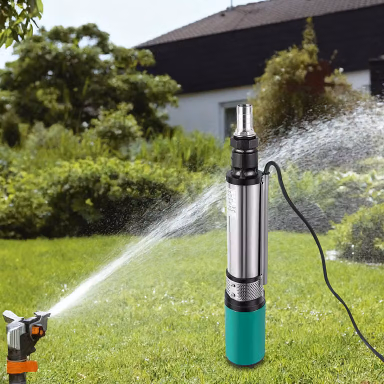 Pompa sommergibile per pozzi profondi - Potenza: 320W - Acciaio inossidabile
