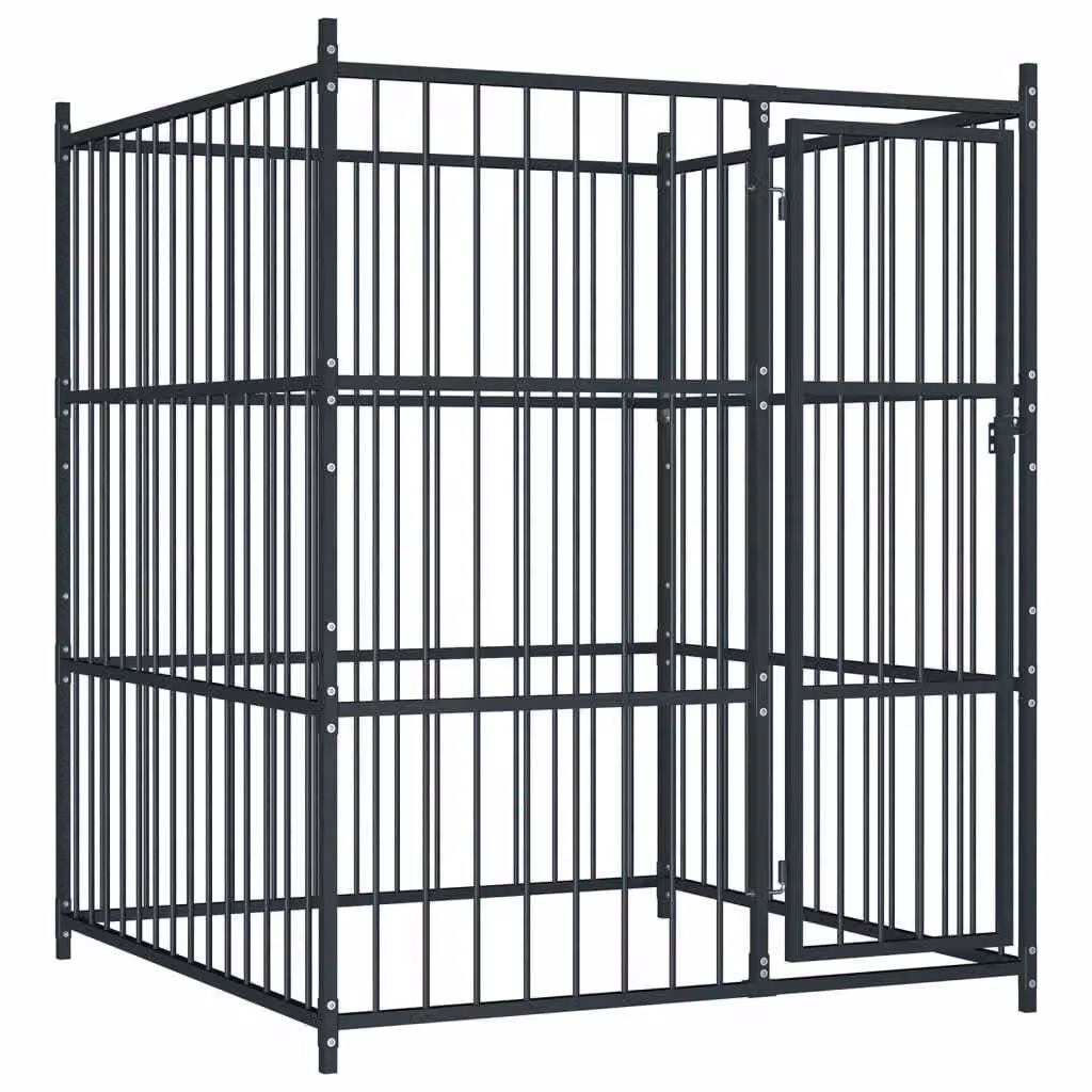 The Living Store Cuccia per cani da esterno 150 x 150 x 185 cm