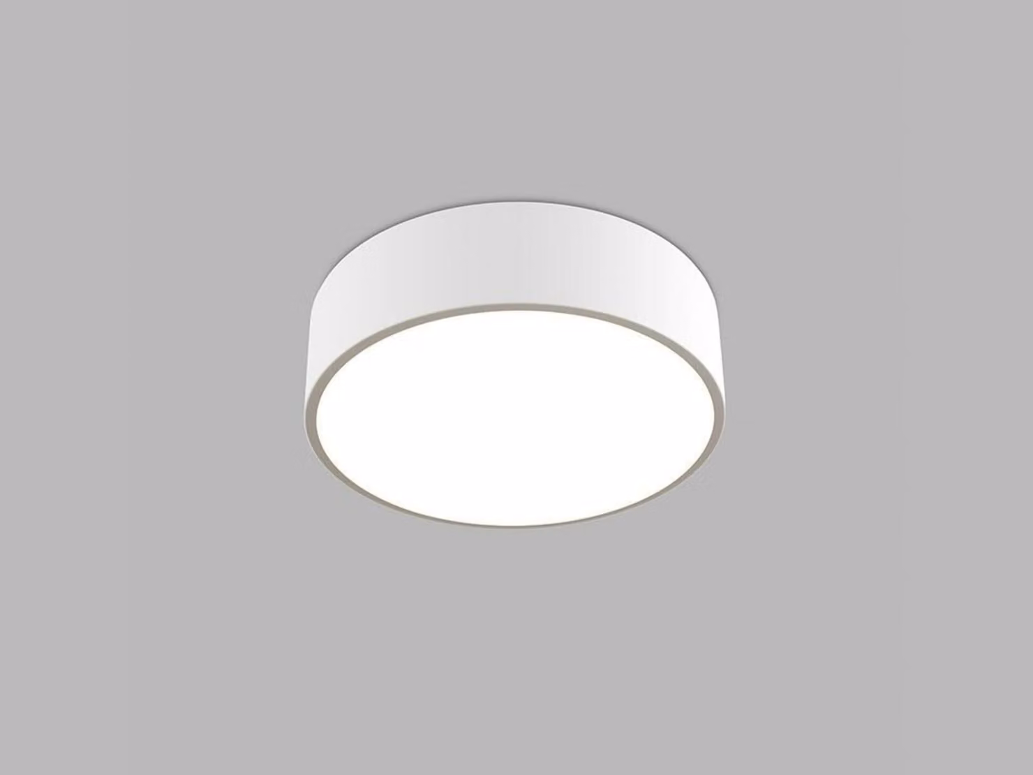 Plafoniera circolare LED MONO, variante: Ø 400 mm, 30W, 1900lm, 3000K/4000K, bianco