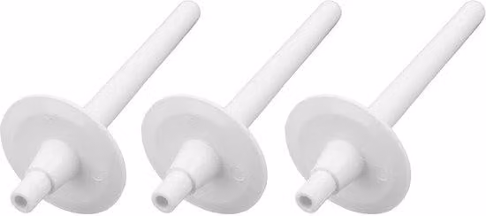 Accessori in plastica per macchine da cucire, confezione da 3, resistenti all'usura, universali
