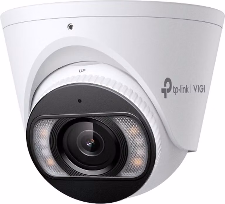 TP-LINK VIGI C485 V1.6 - Telecamera di videosorveglianza di rete - con rotazione orizzontale e inclinazione verticale - a cupola - resistente all'acqua - colore (diurno e notturno)