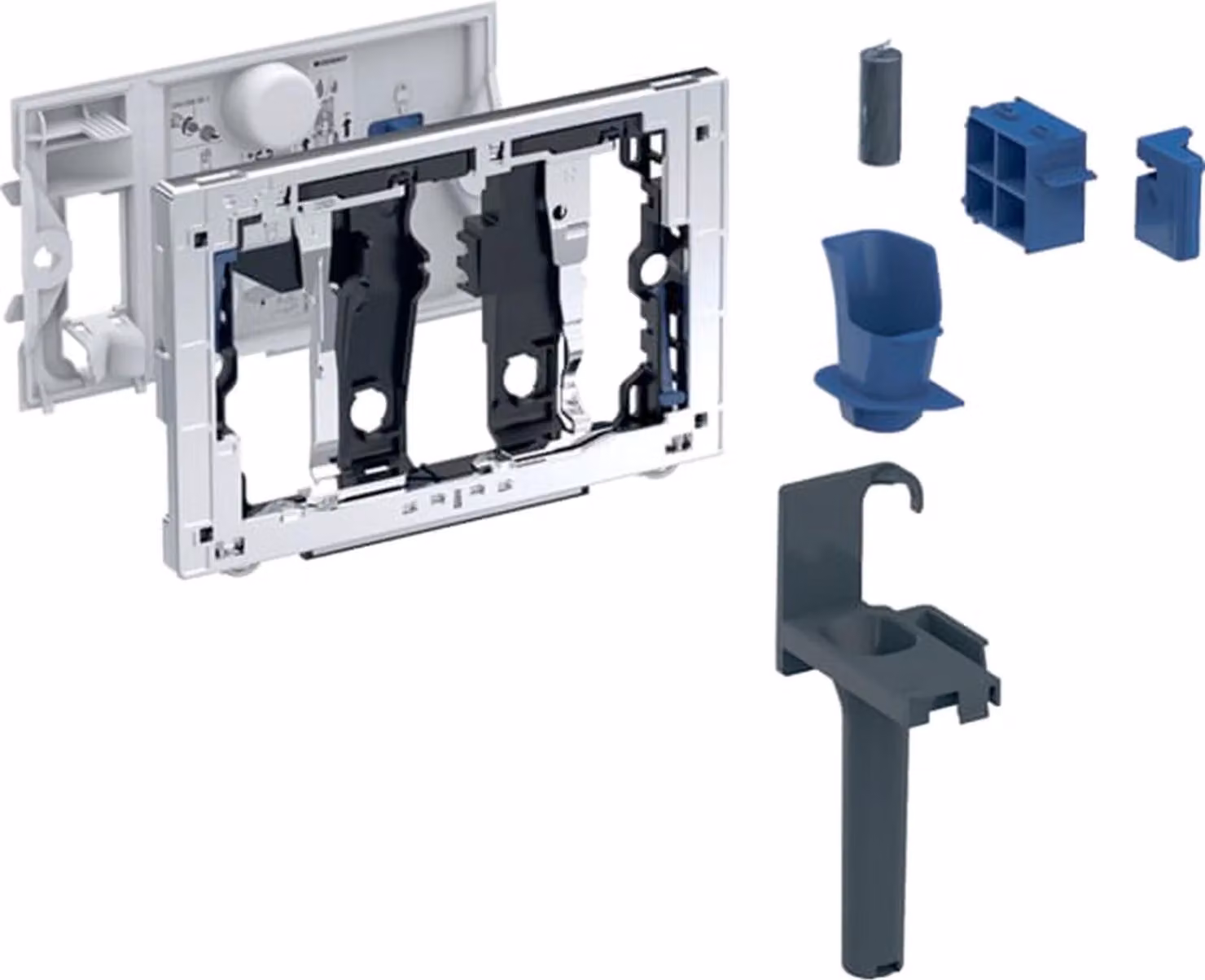 Geberit Pietra per cassetta di scarico Sigma antracite, 1 pz.