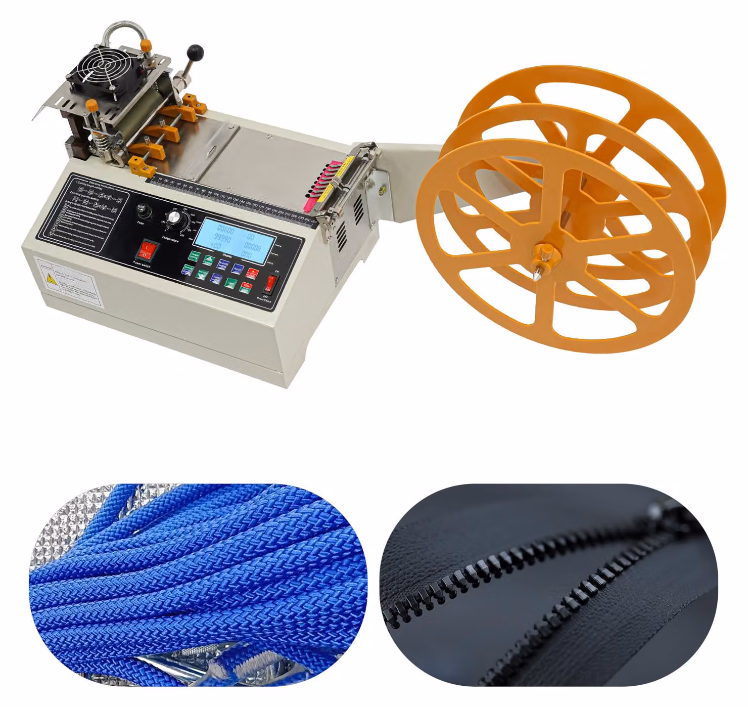 Tagliatrice automatica per nastri - Potenza: 400 W - Tensione: 220 V