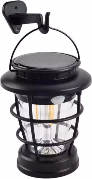 Verk 12375 Lampada solare a LED con sensore di movimento e ricarica USB 3in1