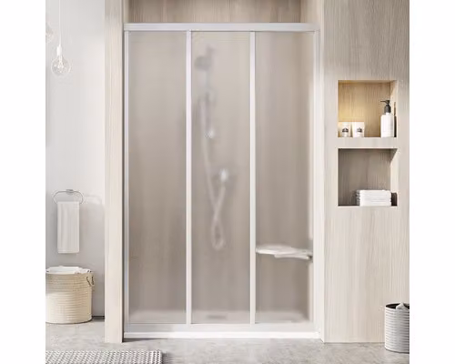 Porta doccia RAVAK ASDP3-80 198 satin+Grape 00V40UR2ZG